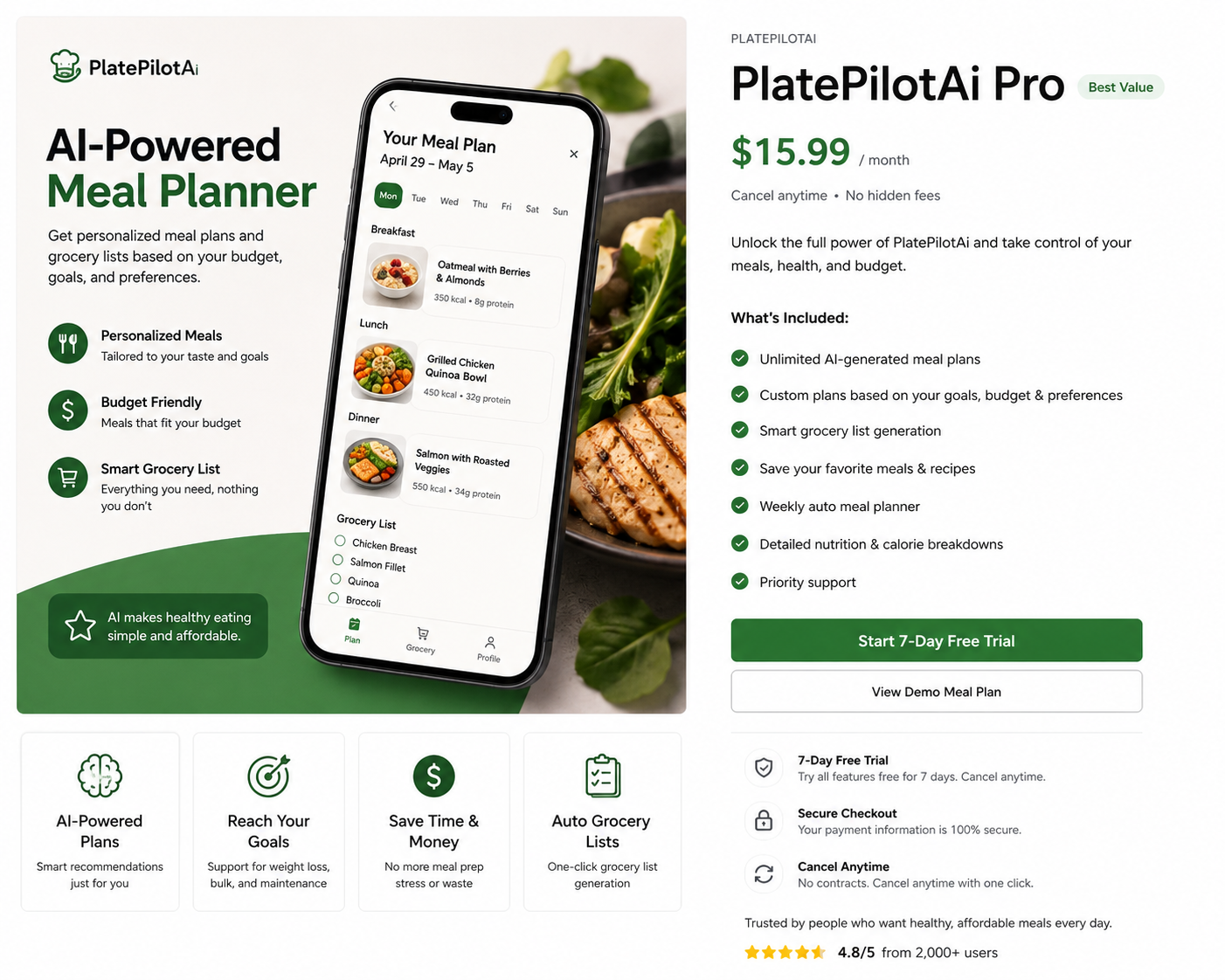 PlatePilotAi Pro